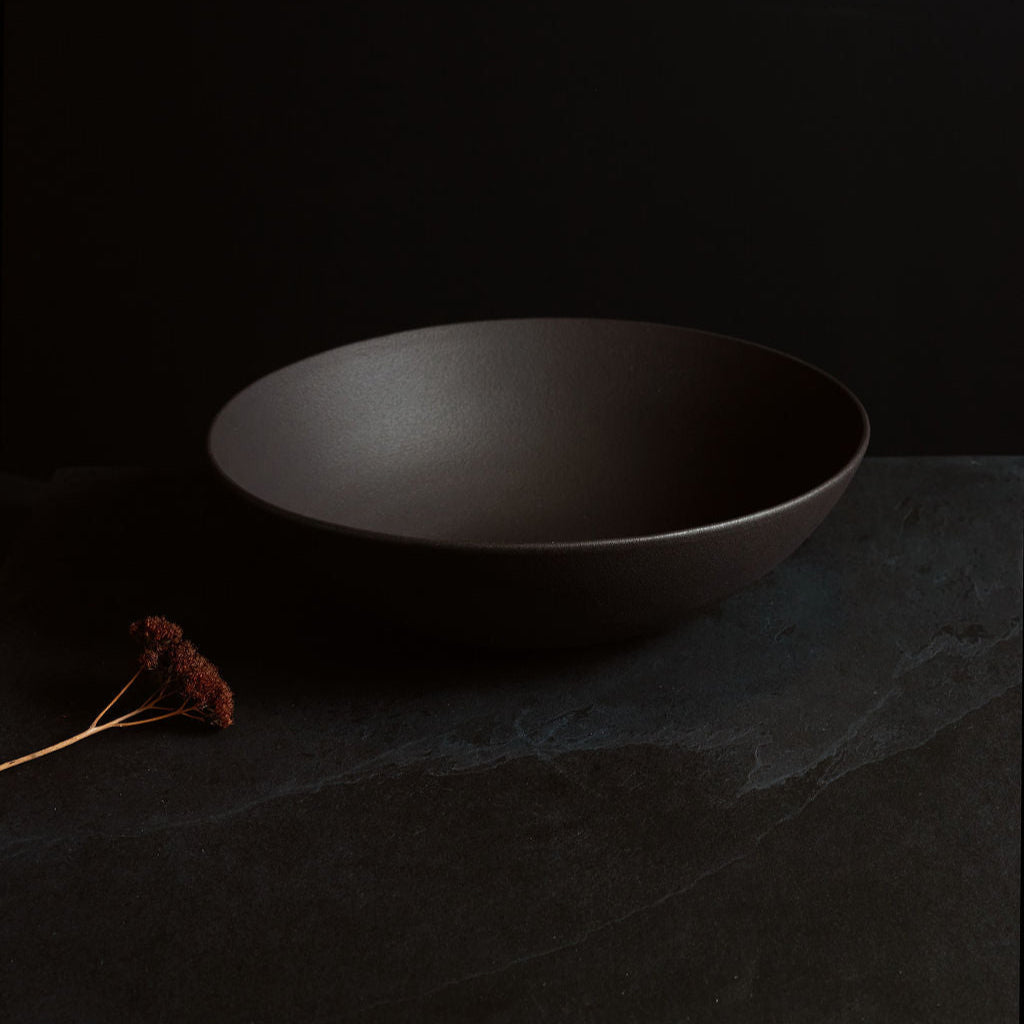 NEW Otto 34cm Serving bowl-black - PRE-ORDER FOR NOV