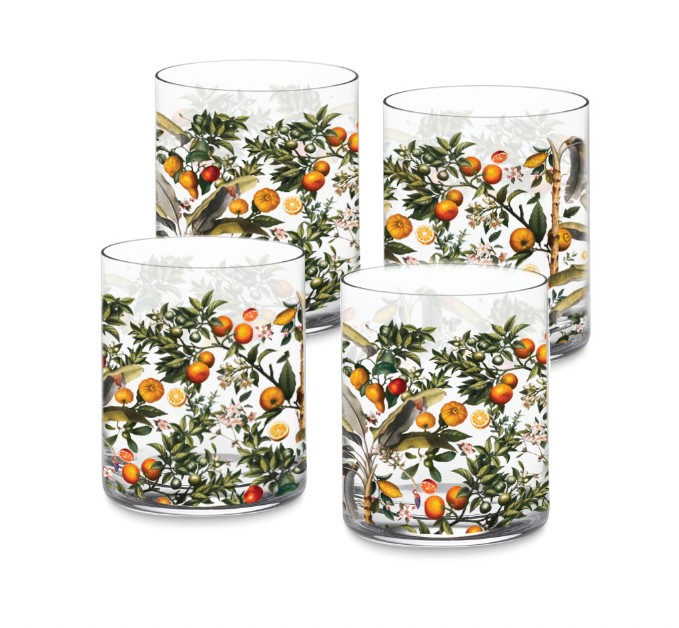 NEW Sorrento Old Fashioned Glass Set of 4  - Pre-order for early Nov