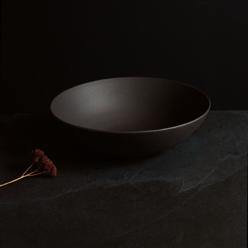 NEW Otto 34cm Serving bowl-black - PRE-ORDER FOR NOV