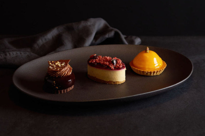 NEW Otto 41cm Oval Platter - black - PRE-ORDER FOR LATE NOV