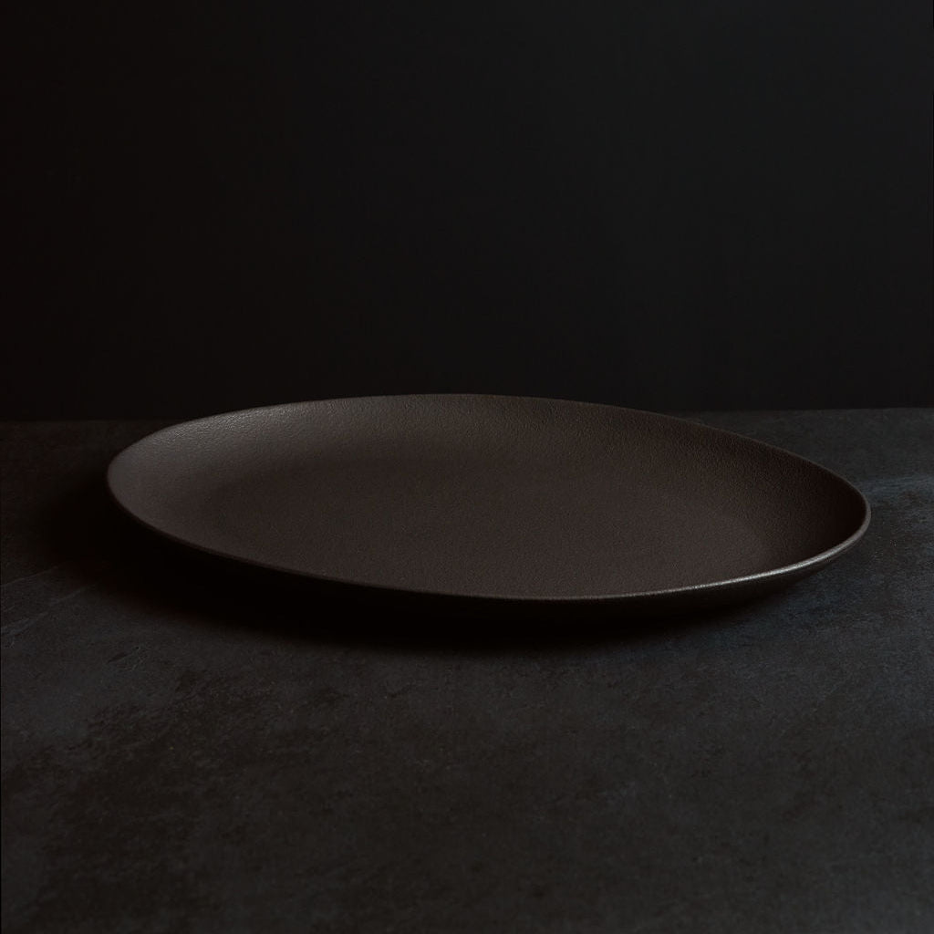 NEW Otto 41cm Oval Platter - black - PRE-ORDER FOR LATE NOV