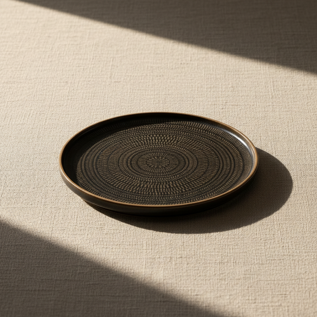 NEW Lotti 21cm side plate umber