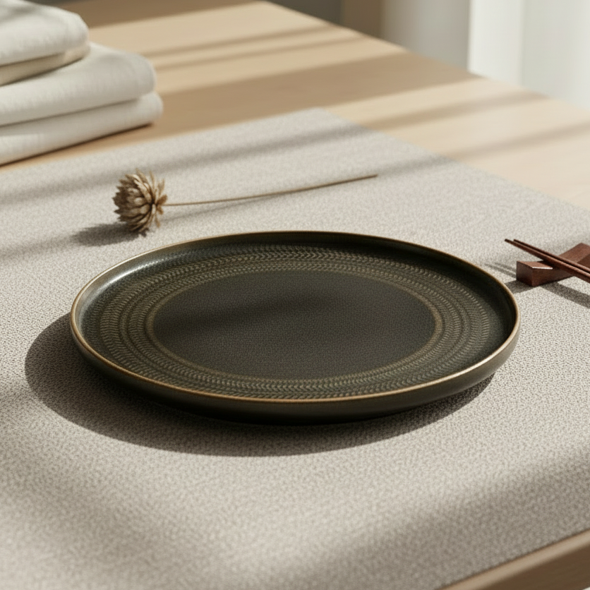 NEW Lotti 26cm Dinner plate umber