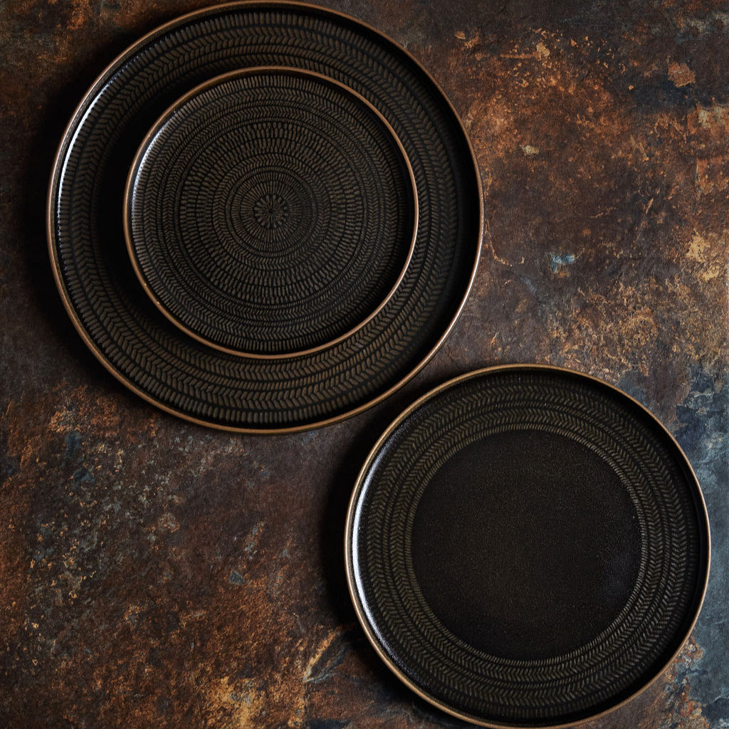 NEW Lotti 21cm side plate umber - PRE-ORDER FOR LATE NOV