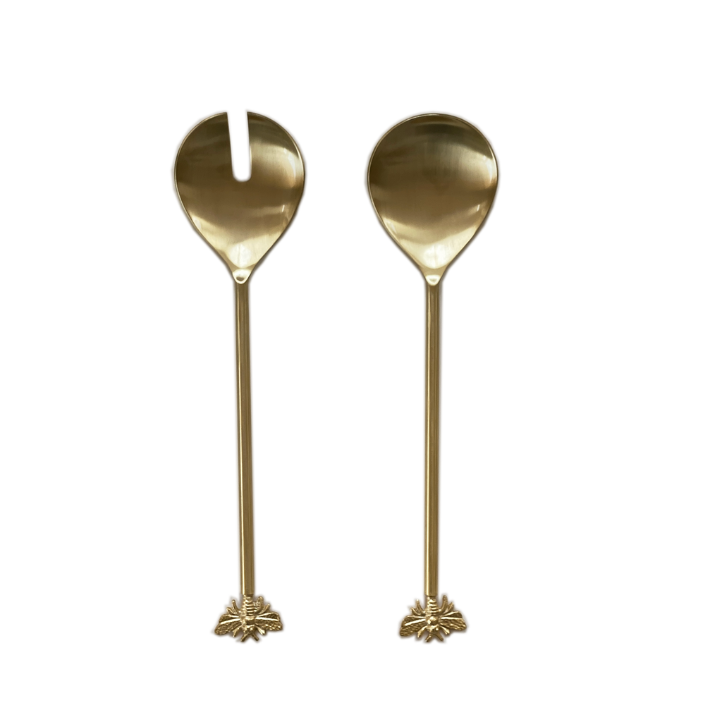 Bee Salad Server Set